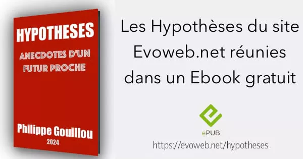 Les Hypothèses du site Evoweb.net réunies en un ebook gratuit